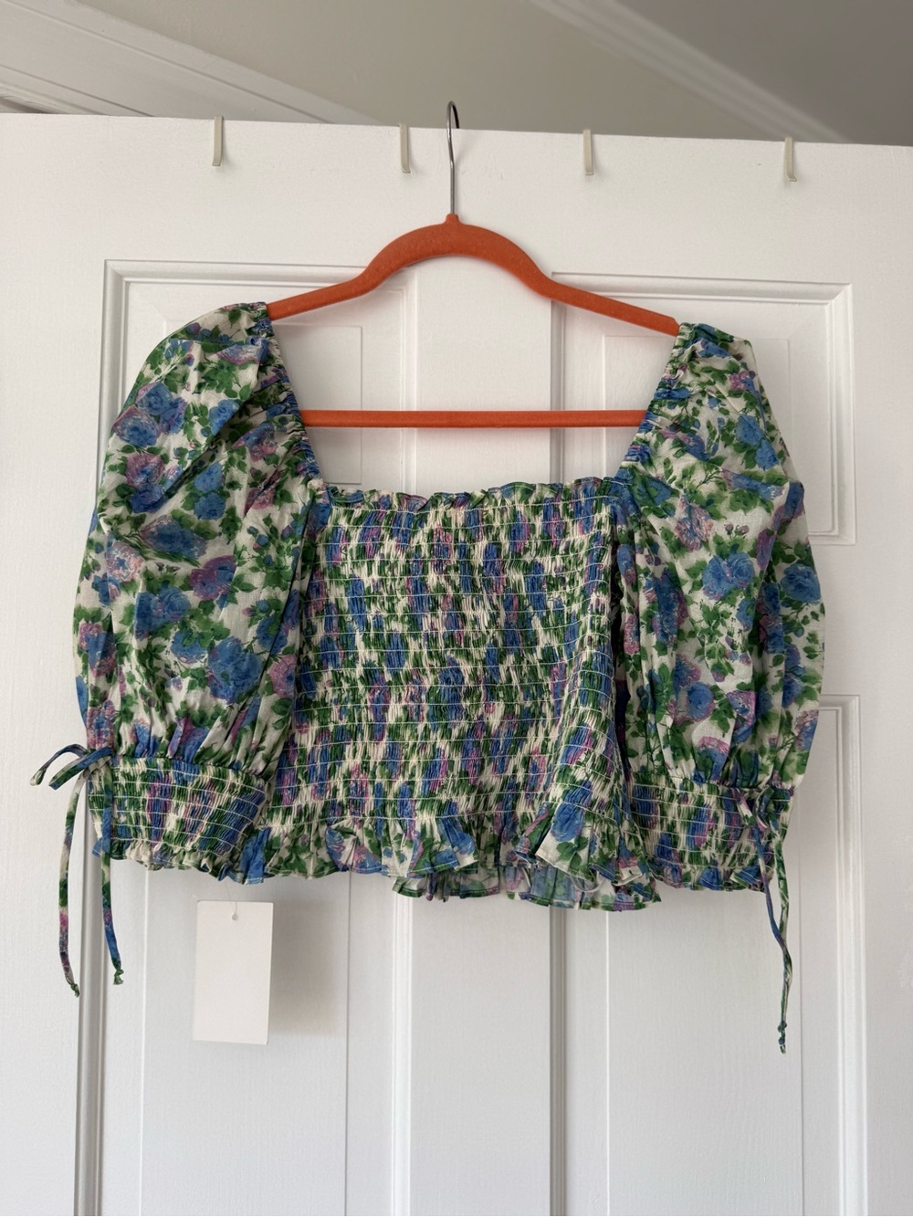 NWT For Love & Lemons Cropped Top (size M) - Picture 2 of 5